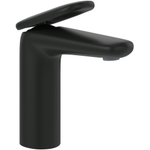 Villeroy & Boch Antao Eengreeps wastafelkraan - met Push-Open afvoergarnituur - mat zwart SW974159