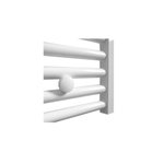 Sanicare Elektrische Design Radiator - 172 x 45 cm - 920 Watt - thermostaat zwart linksonder - zilver grijs SW890917