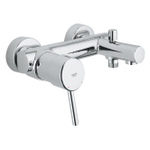 GROHE Concetto badkraan met omstel en koppelingen chroom 0442182