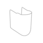 Villeroy & Boch O.novo zuil wit 0124204