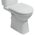 Jika Euroline Closetgedeelte closetcombinatie H48xB36xD67cm Diepspoel Keramiek Wit SW115472