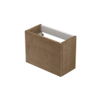 INK Fineer Fonteinonderkast - 36x18x27cm - greeploos - 1 deur - links en rechtsdraaiend - MDF Fineer Ash grey SW493387