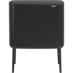 Brabantia Bo Touch Bin Afvalemmer - 3x11 liter - 3 kunststof binnenemmers - matt black SW1117523
