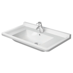 Duravit Philippe Starck 3 meubelwastafel 85x48.5cm met Wondergliss wit 0314102