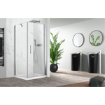 Nemo Pina zijwand 90x200cm 6mm helder veiligheidsglas Chroom gepolijst SW636724