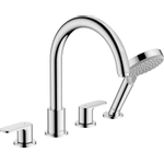 Hansgrohe Vernis Blend afdekset badkraan 211mm 4-gats chroom SW651563