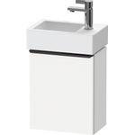 Duravit D-Neo wastafelonderkast 36.4x44x22.2cm Rechtsdraaiend 1 deur wit Mat SW640607