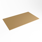 Mondiaz TOP 46 Topblad - 80x46x0.9cm - geschikt voor afdekplaat - Solid surface - Oro SW1018337
