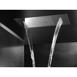 Hotbath Mate inbouwhoofddouche rechthoek 38x70cm chroom SW22813