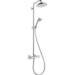 Hansgrohe Croma 220 Showerpipe met thermostaatkraan chroom 0450885