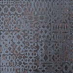 Serenissima Costruire Decortegel 25x25cm 8.5mm gerectificeerd porcellanato Nero SW476789