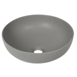 Plieger Round waskom - 38x38x13.6cm - mat grijs SW790123