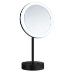 Smedbo Outline Cosmeticaspiegel - 20x38cm - Massief messing Mat Zwart SW421756