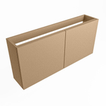 Mondiaz FOWY fonteinonderkast - 110x22x50cm - 2 deuren - push to open - softclose - Oro SW1016953