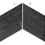 SAMPLE Realonda Cerámica Diamond vloer- en wandtegel Marmer look Marquina Chevron Mat SW736002