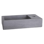 Differnz Force fontein 40x22x8cm 1 kraangat Beton SW405221