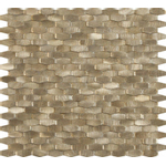 Dune Materia Mosaics Mozaiektegel 28.4x30cm Halley Gold 5mm Mat/glans Gold SW798689