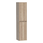 Saniclass Nexxt badkamerkast 160x35x35cm met 2 greeploze links- en rechtsdraaiende deuren MFC Legno Calore SW72250