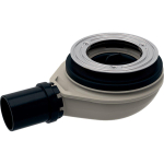 Geberit Setaplano Sifon voor bad/douchebak B11.5xL16.3cm 90cm SW115551