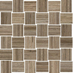 Douglas Jones Textures Mozaïektegel 30x30cm 10mm gerectificeerd R10 porcellanato Tortora SW498742