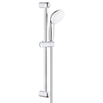 GROHE New Tempesta glijstangset met handdouche met 1 straalsoort 9.5L/min. 60cm met doucheslang 175cm chroom/wit SW108106