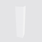 MONDIAZ BEAM Kolomkast - 160cm - 2 deuren - talc SW410108