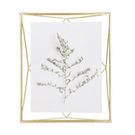 Umbra Prisma fotolijst 25x30x8cm staal goud mat SW539271