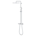 GROHE Tempesta Cosmopolitan Cube Regendoucheset opbouw - hoofddouche 25cm - handdouche rond - thermostaatkraan - chroom SW490424