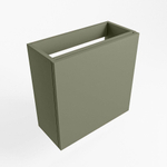 Mondiaz FOWY fonteinonderkast - 50x22x50cm - 1 deur - push to open - softclose - Army SW1016772