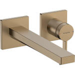 Hansgrohe Tecturis Wastafelkraan Inbouw - mengkraan - eengreeps - 22.5cm uitloop - geborsteld brons SW918478