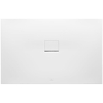 Villeroy & Boch Squaro Infinity kunststof douchebak quaryl rechthoekig 140x90x4cm mat wit SW228359