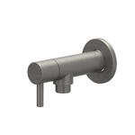 IVY Hoekstopkraan - 1/2" - 3/8 - Geborsteld metal black PVD SW1031793