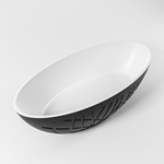 MONDIAZ HOLM Vrijstaand bad - 180x85cm - Urban/talc SW491603