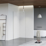 Fortifura Galeria inloopdouche - 60x200cm - helder glas - plafondarm - chroom SW957574