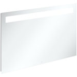 Villeroy & Boch More To See spiegel met geïntegreerde LED verlichting horizontaal 3 voudig dimbaar 120x75x4.7cm 1024970