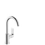 Hansgrohe Rebris E 1-gats wastafelkraan 210 m. draaibare uitloop m. waste chroom SW796350