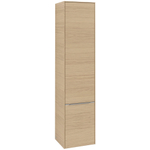 Villeroy & boch Subway 3.0 kast hoog 171x40cm 2 deur 1 schap links nordic oak SW641662