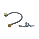 Fortifura Calvi badafvoercombinatie met klikwaste Geborsteld Messing PVD (Goud) SW696232