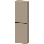 Duravit D-Neo halfhoge kast 40x24x132cm Rechtsdraaiend Linnen Mat SW640558