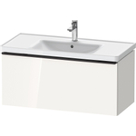 Duravit D-Neo wastafelonderkast 98.4x44x45.2cm 1 lade met softclose wit Hoogglans SW641146