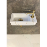 Wiesbaden One Pack Mini-Rhea rechts fontein 360x180x90 Carrara SW539015