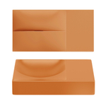 Clou Vale fontein 38 cm zonder kraangat rechts mat it. zand keram SW809554