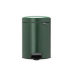 Brabantia NewIcon Pedaalemmer - 5 liter - kunststof binnenemmer - pine green SW538283