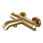 Brauer Gold Edition Badkraan - gladde knop - PVD - geborsteld goud SW1164746
