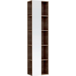 Geberit Citterio hoge kast open met spiegel 160x40x25cm grijs/zwart SW297138