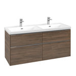 Villeroy & Boch Subway 3.0 wastafelonderkast 127.2x57.9cm 4 lades Arizona oak SW641572