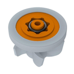 Neoperl PCW-02 douche doorstroombegrenzer - 9 liter per min - rond 12.7mm - oranje GA64628