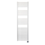 Sanicare Elektrische Design Radiator - 172 x 45 cm - 920 Watt - thermostaat zwart rechtsonder - wit SW420053