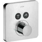 AXOR Showerselect afdekset thermostaat met stopkraan voor 2 functies chroom GA86984