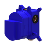 IVY Inbouwbox - voor inbouw thermostaat - stopkraan - donker blauw SW1031044